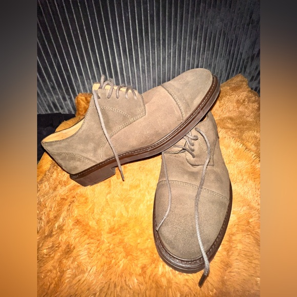 MANGO MEN beautiful dress shoes! Distressed leather! - Picture 3 of 5